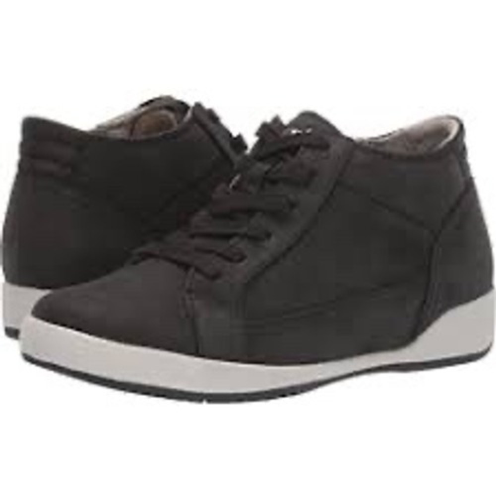 Dansko onyx milled Nubuck leather mid top sneakers women's size 40 comfort shoes